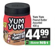 Yum Yum Peanut Butter Assorted-400g 
