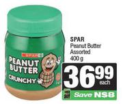 Spar Peanut Butter Assorted-400g