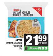 Spar Instant Noodles Assorted-5s Per Pack