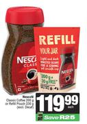 Nescafe Classic Coffee 200g Or Refill Pouch 230g-Each