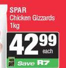 Spar Chicken Gizzards-1kg