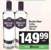 Russian Vodka Assorted-750ml