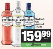 Stretton's Gin Assorted-750ml Each