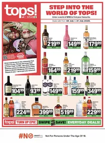 TOPS at SPAR Namibia : Step Into The World Of Tops (08 July - 21 July 2026)