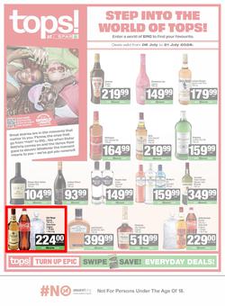 TOPS at SPAR Namibia : Step Into The World Of Tops (08 July - 21 July 2026), page 1