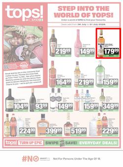 TOPS at SPAR Namibia : Step Into The World Of Tops (08 July - 21 July 2026), page 1