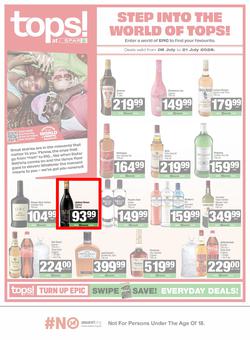 TOPS at SPAR Namibia : Step Into The World Of Tops (08 July - 21 July 2026), page 1