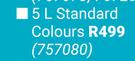 Fired Earth Rubber Coat Standard Colours 757080-5Ltr