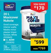 Dulux Maxicover Nukote 595843-20Ltr