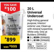 Fired Earth Universal Undercoat 599685-5Ltr