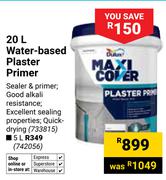 Dulux Water-Based Plaster Primer 742056-5Ltr