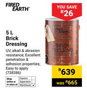 Fired Earth Brick Dressing 738386-5Ltr