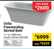  Orilla Freestanding Skirted Bath 783185