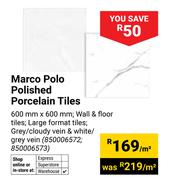 Marco Polo Polished Porcelain Tiles 850006572, 850006573-Per M²