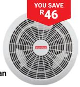 Eurolux 203.2mm (8") Round Ceiling Extractor Fan 611961