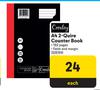 Croxley A4 2 Quire Counter Book 326159