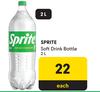 Sprite Soft Drink Bottle-2L