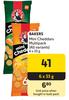 Bakers Mini Cheddars Multipack-6 x 33g
