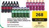 Coca Cola, Fanta, Sprite, Stoney, Zero Twist, Sparletta Or Schweppes Soft Drink Bottles-24 x 440ml