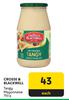 Crosse & Blackwell Tangy Mayonnaise-750g