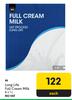 M Long Life Full Cream Milk-6 x 1ltr