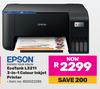 Epson Eco Tank L3211 3 In 1 Colour Inkjet Printer 850022285