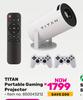 Titan Portable Gaming Projector 850043212