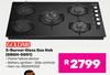 Goldair 5 Burner Glass Gas Hob GBGH-5001 850009222