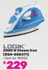 Logik 2000W Steam Iron RSH-080471 781253