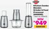 Genesis Kitchen Combo (Blender, Grinder & Food Processor) 80GEKG 835475