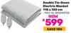 Logik Double Tie Down Electric Blanket 110 x 150cm 850044762