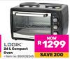 Logik 26Ltr Compact Oven 850032265