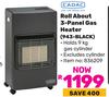 Cadac Roll About 3-Panle Gas Heater 943-Black 836209