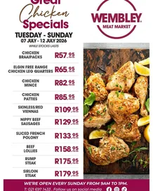 Wembley Meat Market : Specials (07 July - 12 July 2026)