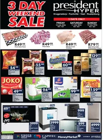 President Hyper : 3 Day Weekend Sale (10 July - 12 July 2026)