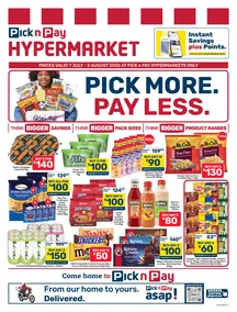 Pick n Pay Hypermarket : Pick More. Pay Less (07 July - 02 August 2026)