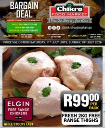 Chikro Food Market : Bargain Deals (11 July - 19 July 2026)