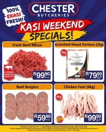Chester Butcheries : Kasi Weekend Specials (10 July - 11 July 2026)