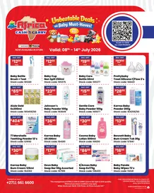 Africa Cash And carry : Unbeatable Deals On Baby Must-Haves (08 July - 14 July 2026)