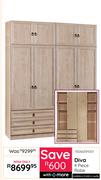 Diva 4 Piece Robe 10066391001