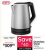 Defy Stainless Steel Kettle WK5100JS 10301350