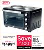 Defy 30L Black Mini Oven MOH2330BL 10290745