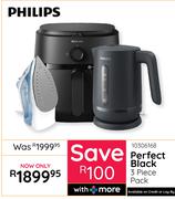 Philips Perfect Black 3 Piece Pack 10306168