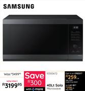 Samsung 40L Solo Microwave 10300672