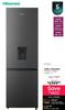 Hisense 263L Metallic Freezer/Fridge H370BIT-WD 10278367