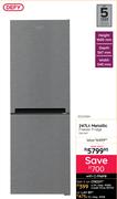 Defy 247L Metallic Freezer/Fridge DAC447 10129584