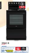 Univa 4 Plate 600 Electric Stove U116B-1 10296413