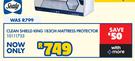 Sealy Clean Shield King 183cm Mattress Protector 10111733
