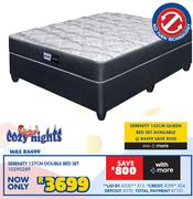 Cozy Nights Serenity 137cm Double Bed Set 10290289