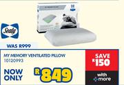 Sealy My Memory Ventilated Pillow 10120993